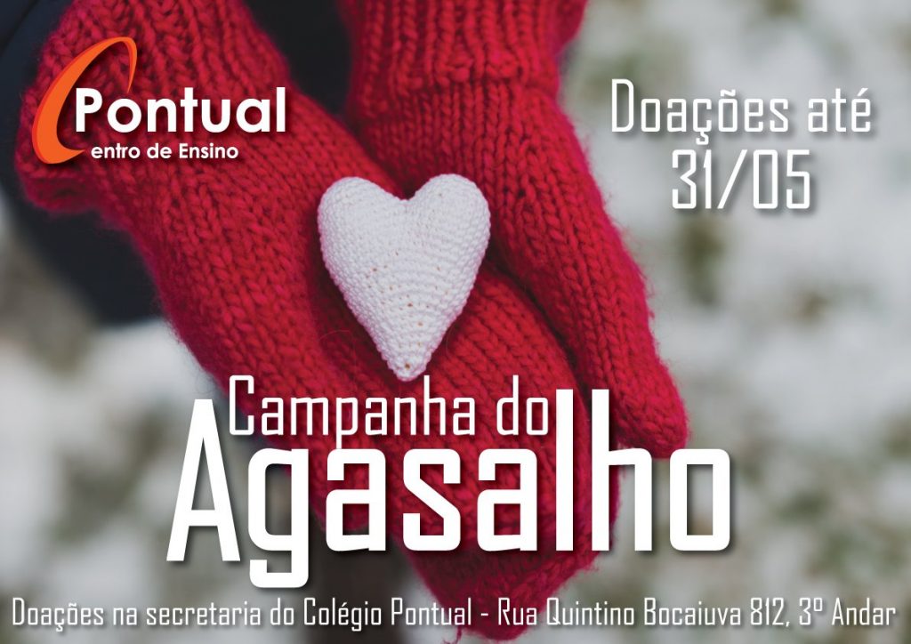 Campanha do Agasalho no Colégio Innovativo em Londrina PR